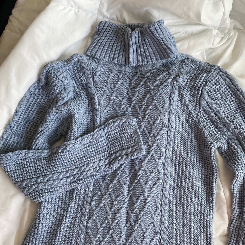 Sweater dress-shirt
